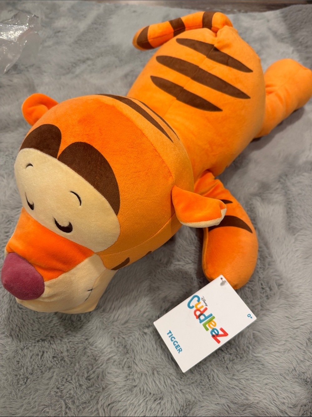 Orange Tigger Plush Toy - Soft Kids Stuffed Animal 23 inch jumbo size